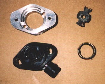 Honda TPS adapter for the Ford XF throttle body