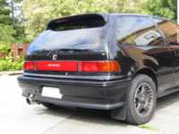 Right rear quarter photo of Honda Civic SiR