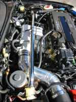 Custom 80mm intake and custom tower strut